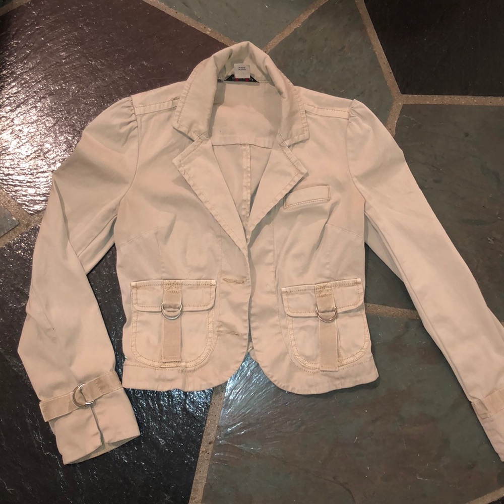 Khaki blazer